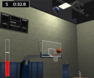 3D Basketball Shootout