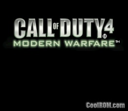 Call of Duty 4…