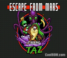 Escape From Mars Starring…