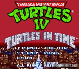 Teenage Mutant Ninja Turtles 4  Turtles in Time