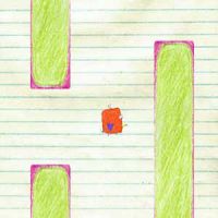 play FLAPPY DOODLE CUBE BIRD