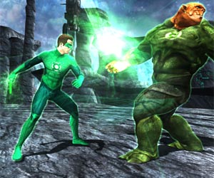 Green Lantern Combat