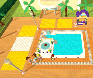Lego Friends: Pool Party Game