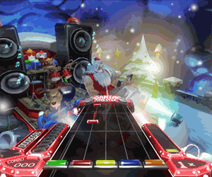 SANTA ROCKSTAR…