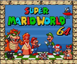 Super Mario World 64 Sega Genesis