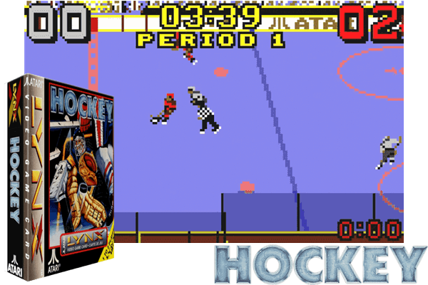 Atari Lynx - Hockey