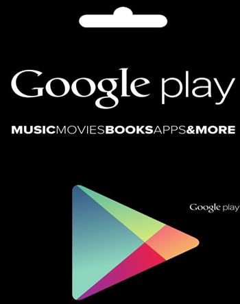 Google Play código de regalo